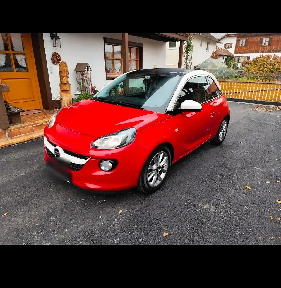 Gebraucht Opel Adam 89 PS (65 kW) 2012 Rot Kleinwagen