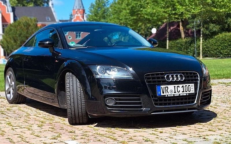 Schwarz Gebraucht 2007 Audi TT S-Line Coupé | 9.888 € (Superpreis) - Bild 1/4