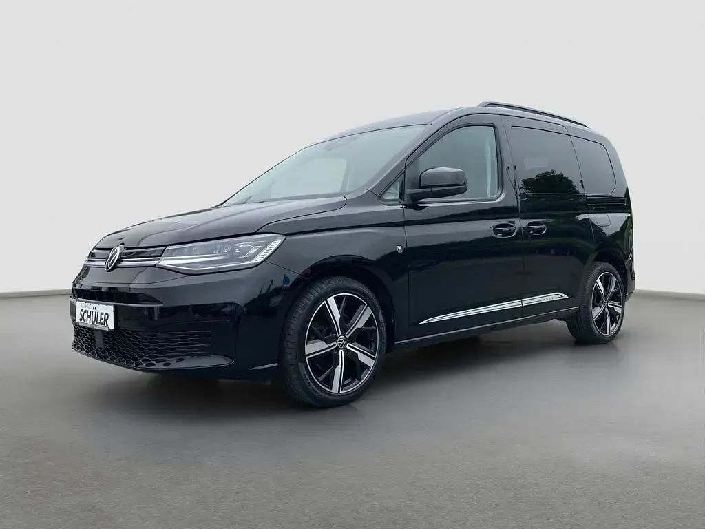 Gebraucht VW Caddy Move 122 PS (89 kW) 2021 Schwarz (deep black perleffekt) Van / Kleinbus