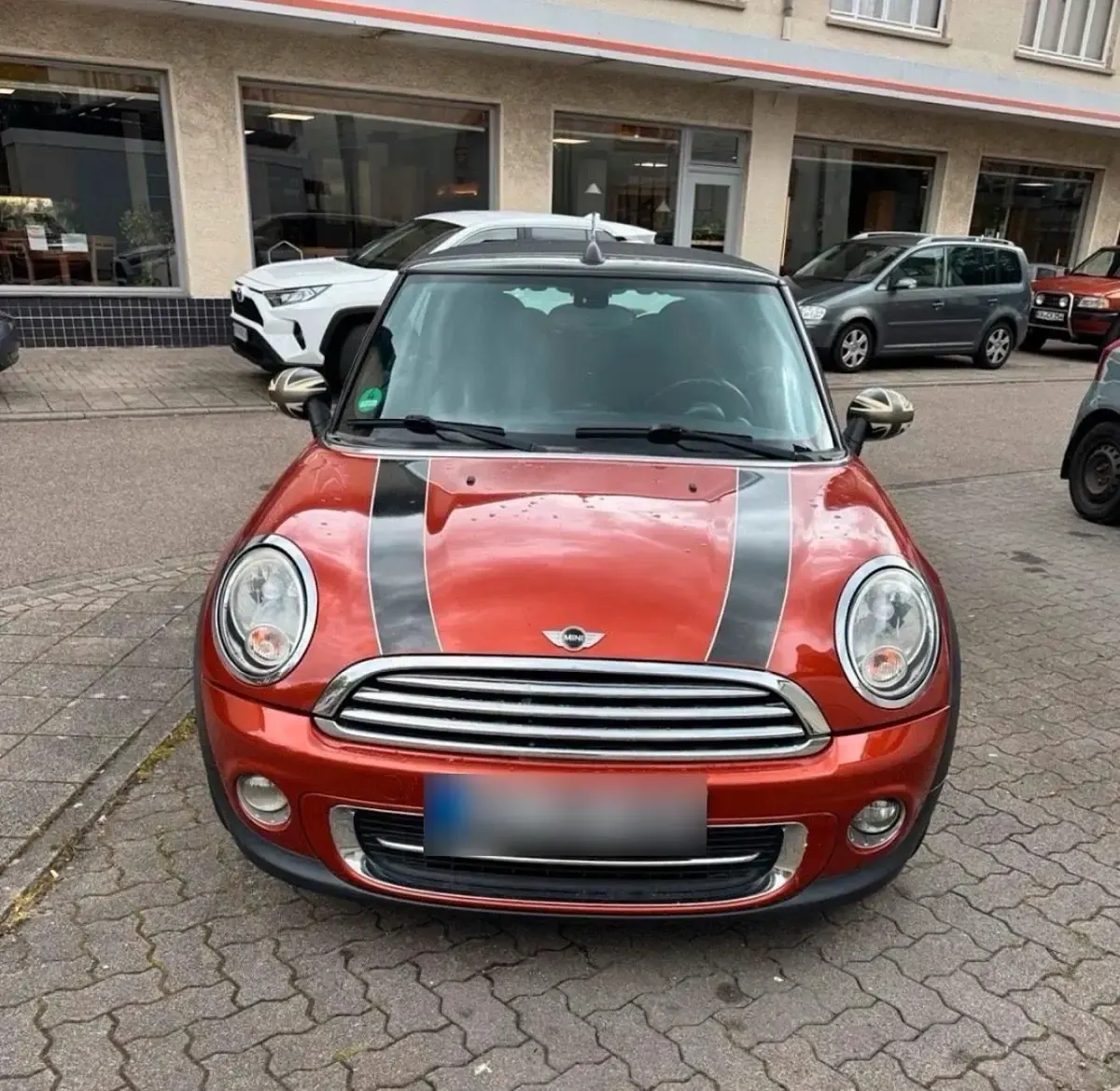 Gebraucht Mini Cooper Cabriolet 122 PS (89 kW) 2011 Orange Cabrio