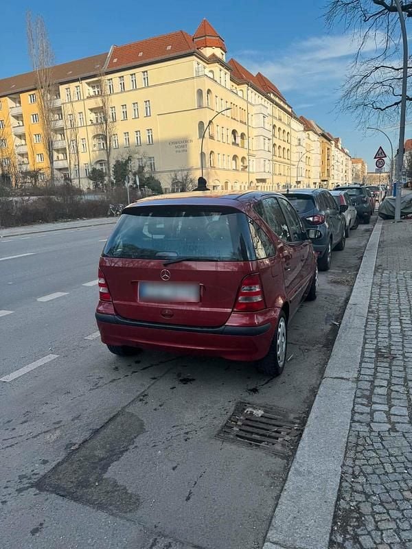 Usata Mercedes A170 100 CV (73 kW) 2005 Rosso Utilitaria