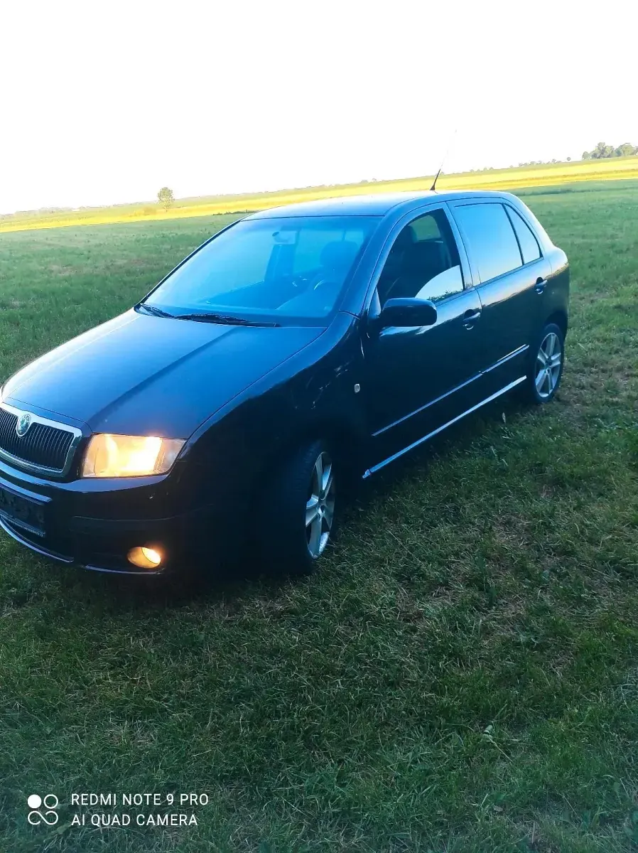 Gebraucht Skoda Fabia 75 PS (55 kW) 2006 Schwarz Kleinwagen