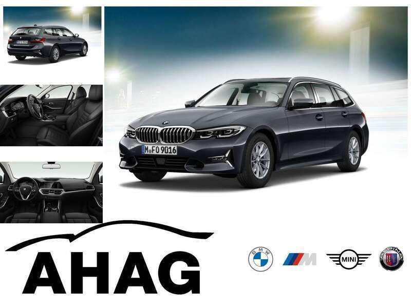 Mineralgrau metallic Gebraucht 2021 BMW 320 Luxury Line Kombi | 28.740 € (Fairer Preis) - Bild 1/4