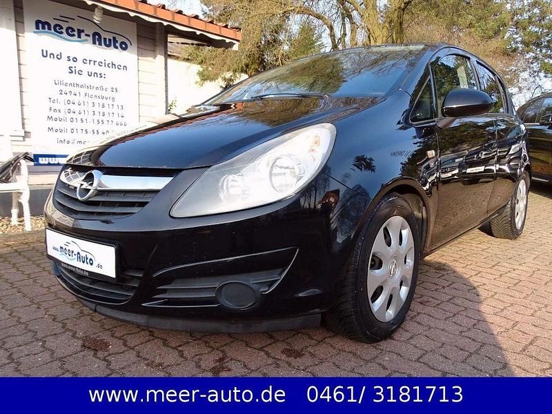 Gebraucht Opel Corsa Edition 87 PS (63 kW) 2010 Schwarz Kleinwagen