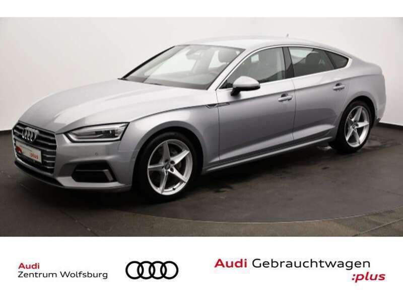 Florettsilber metallic Gebraucht 2019 Audi A5 Sport Coupé | 29.990 € (Superpreis) - Bild 1/4