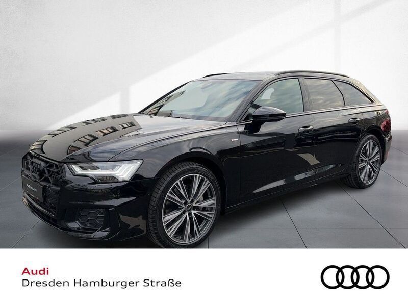 Mythosschwarz metallic Neu 2025 Audi A6 S-Line Kombi | 70.900 € (Guter Preis) - Bild 1/4
