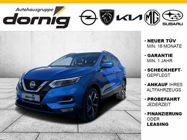 Blau Gebraucht 2019 Nissan Qashqai Tekna SUV | 16.990 € (Fairer Preis) - Bild 1/3