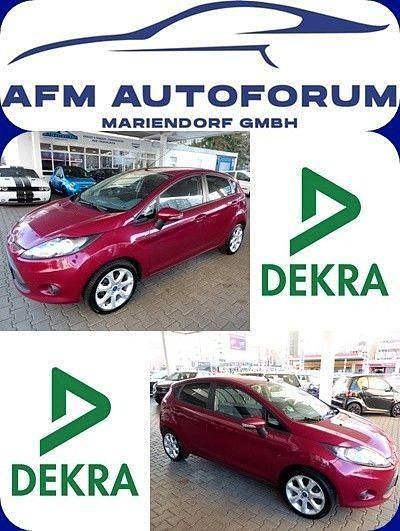 Gebraucht Ford Fiesta Champions Edition 82 PS (60 kW) 2011 Rot Kleinwagen