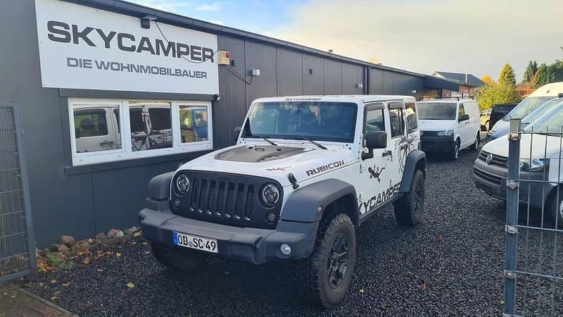 Weiß Gebraucht 2014 Jeep Wrangler Unlimited Rubicon SUV | 19.900 € (Guter Preis) - Bild 1/4