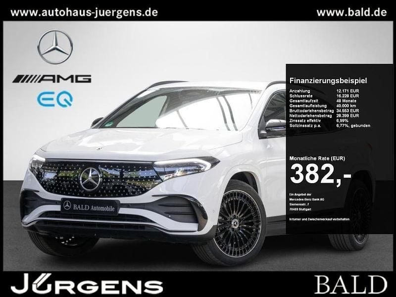 Polarweiss Gebraucht 2024 Mercedes EQA350 AMG SUV | 42.880 € (Teuer) - Bild 1/2