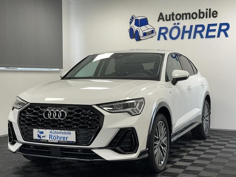 Weiß Gebraucht 2021 Audi Q3 Sportback S-Line SUV | 31.700 € (Guter Preis) - Bild 1/4