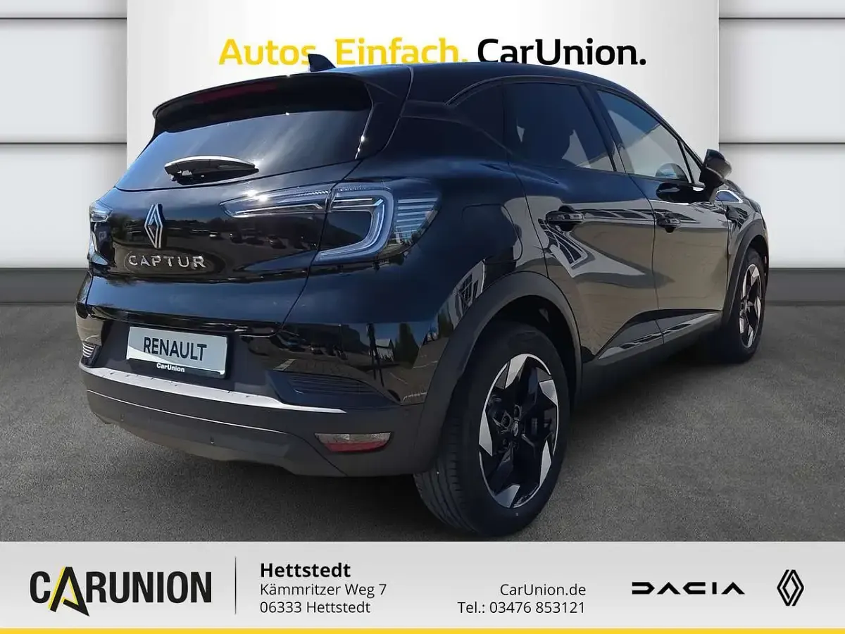 Neu Renault Captur 91 PS (66 kW) 2025 Black pearlschwarz metallic SUV