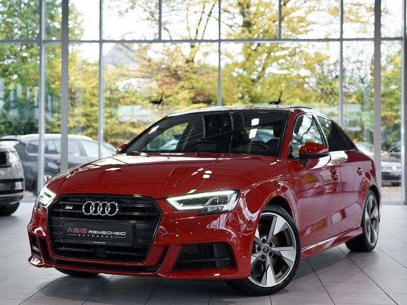 Rot Gebraucht 2018 Audi S3 Sport Limousine | 32.900 € (Fairer Preis) - Bild 1/3