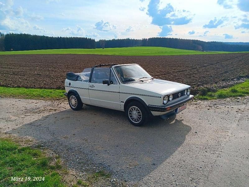 Gebraucht VW Golf Cabriolet 90 PS (66 kW) 1985 Weiß Cabrio
