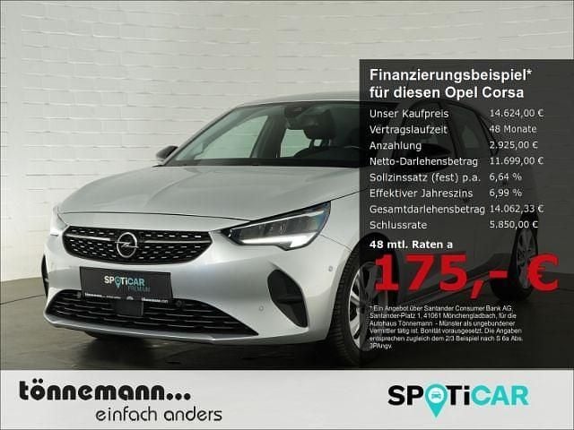 Silber Gebraucht 2023 Opel Corsa Elegance Kleinwagen | 14.624 € (Fairer Preis) - Bild 1/4