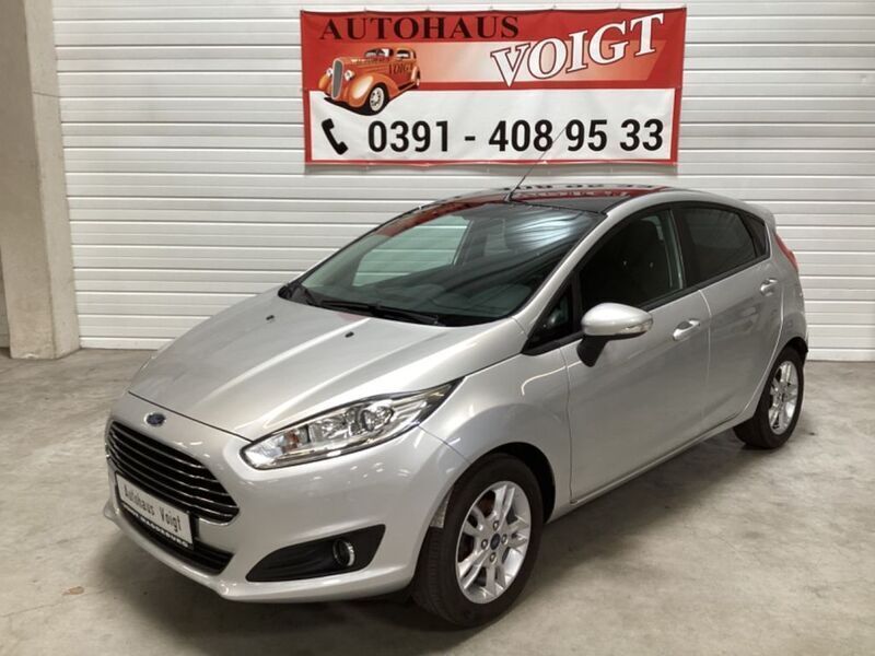 Silber Gebraucht 2016 Ford Fiesta Trend Kleinwagen | 8.700 € (Fairer Preis) - Bild 1/4