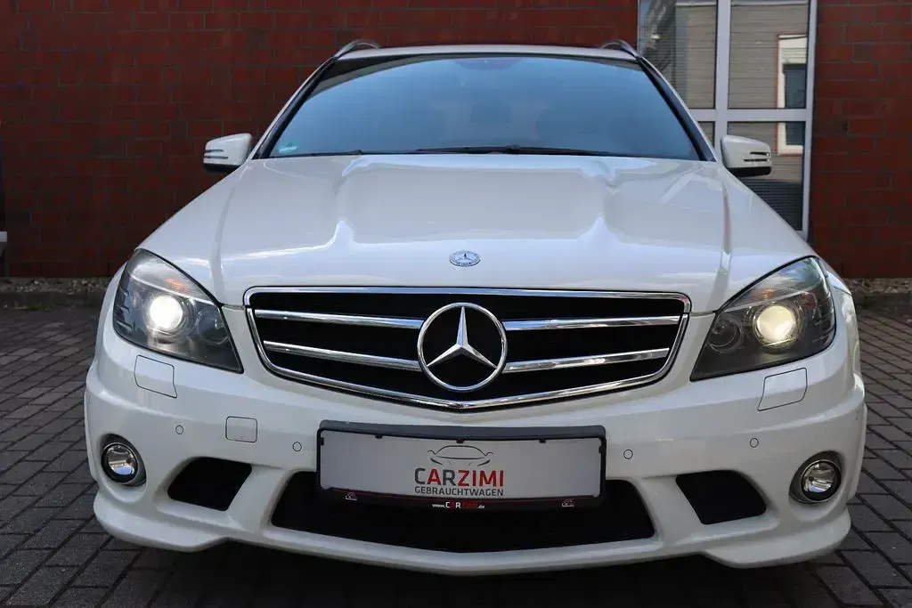 Gebraucht Mercedes C63 AMG AMG 457 PS (336 kW) 2009 Calcitweiss  unilack Kombi