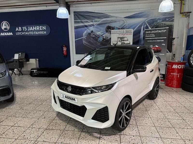Neu Aixam City GTO 2025 Weiß Kleinwagen