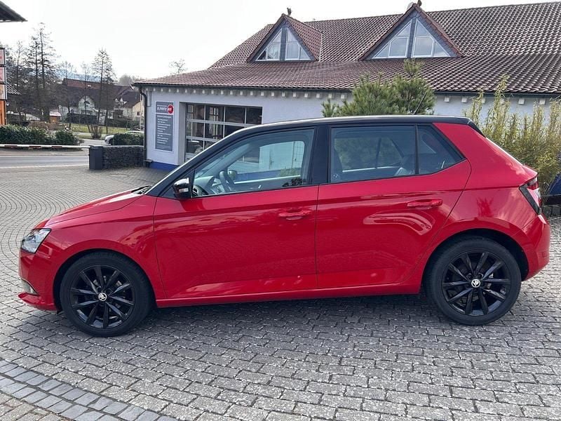 Gebraucht Skoda Fabia 95 PS (69 kW) 2021 Rot Kleinwagen