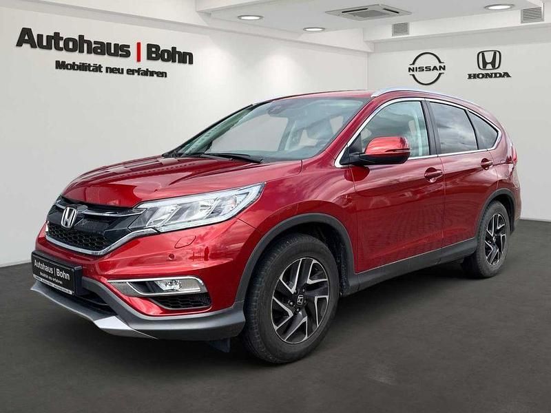 Passion red pearl Gebraucht 2017 Honda CR-V Elegance SUV | 14.970 € (Fairer Preis) - Bild 1/4