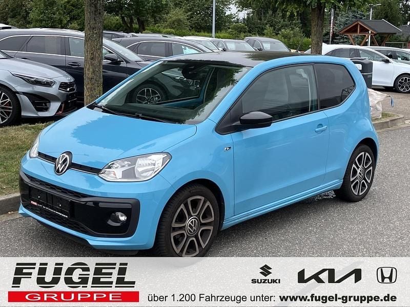 Teal blue Gebraucht 2022 VW up! R-line Kleinwagen | 12.899 € (Fairer Preis) - Bild 1/4