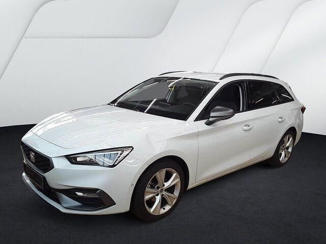 Gebraucht Seat Leon FR 150 PS (110 kW) 2024 Nevada weiss metallic Kombi