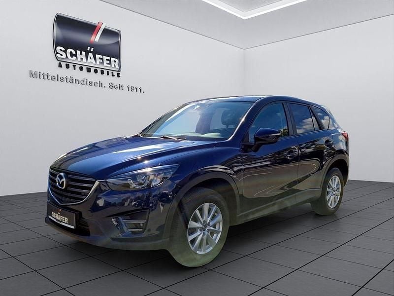 Blau Gebraucht 2016 Mazda CX-5 Exclusive-Line SUV | 9.900 € (Guter Preis) - Bild 1/4