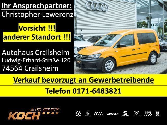 Gelb Gebraucht 2019 VW Caddy Trendline Van / Kleinbus | 13.500 € (Fairer Preis) - Bild 1/4