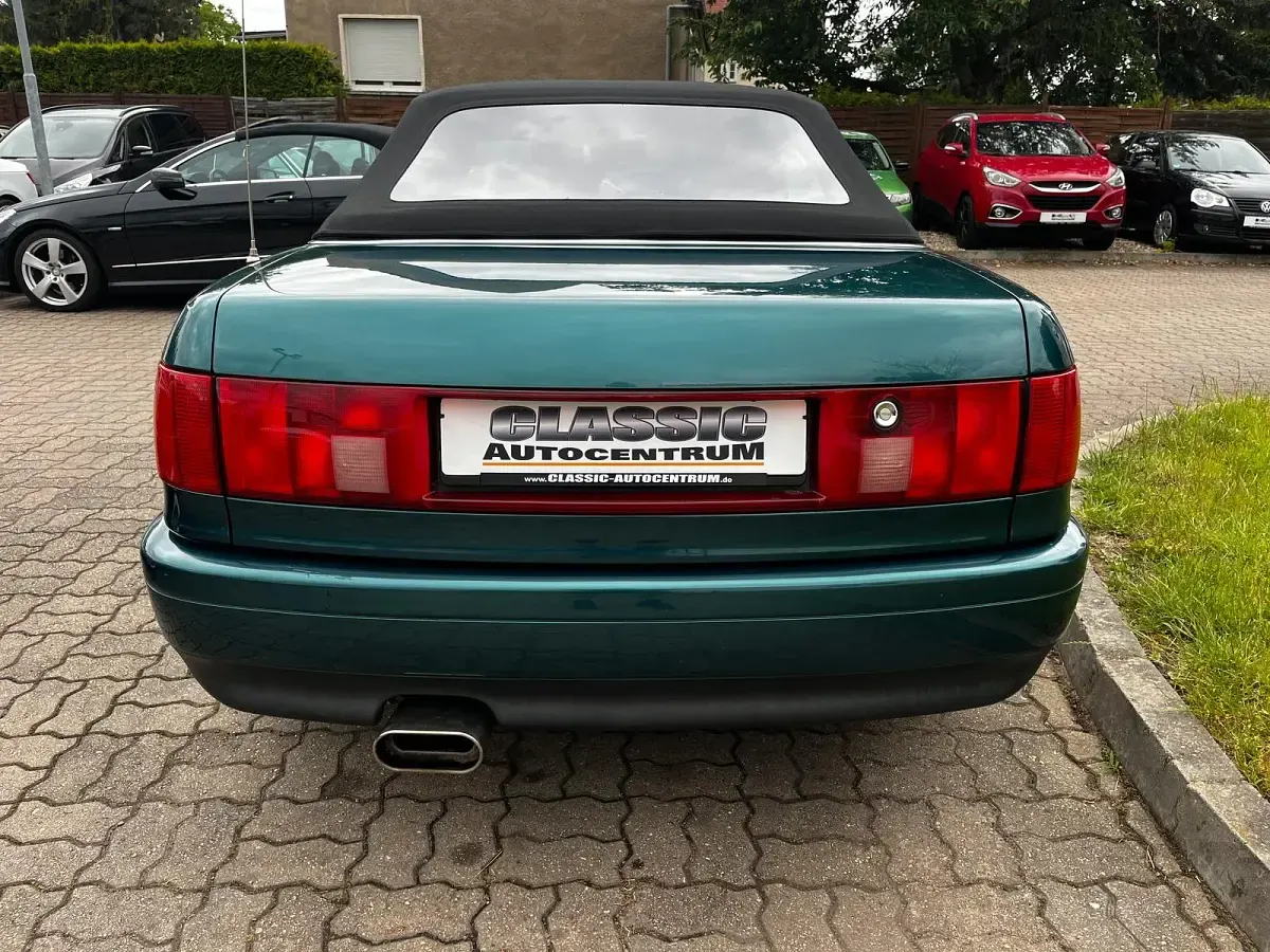 Gebraucht Audi Cabriolet 115 PS (84 kW) 1994 Grün Cabrio