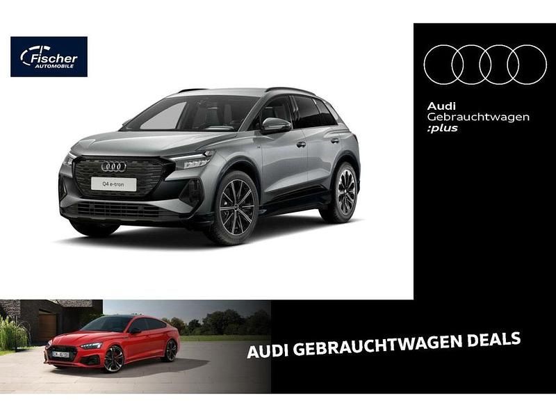 Grau Gebraucht 2024 Audi Q4 e-tron S-Line SUV | 43.980 € (Teuer) - Bild 1/4