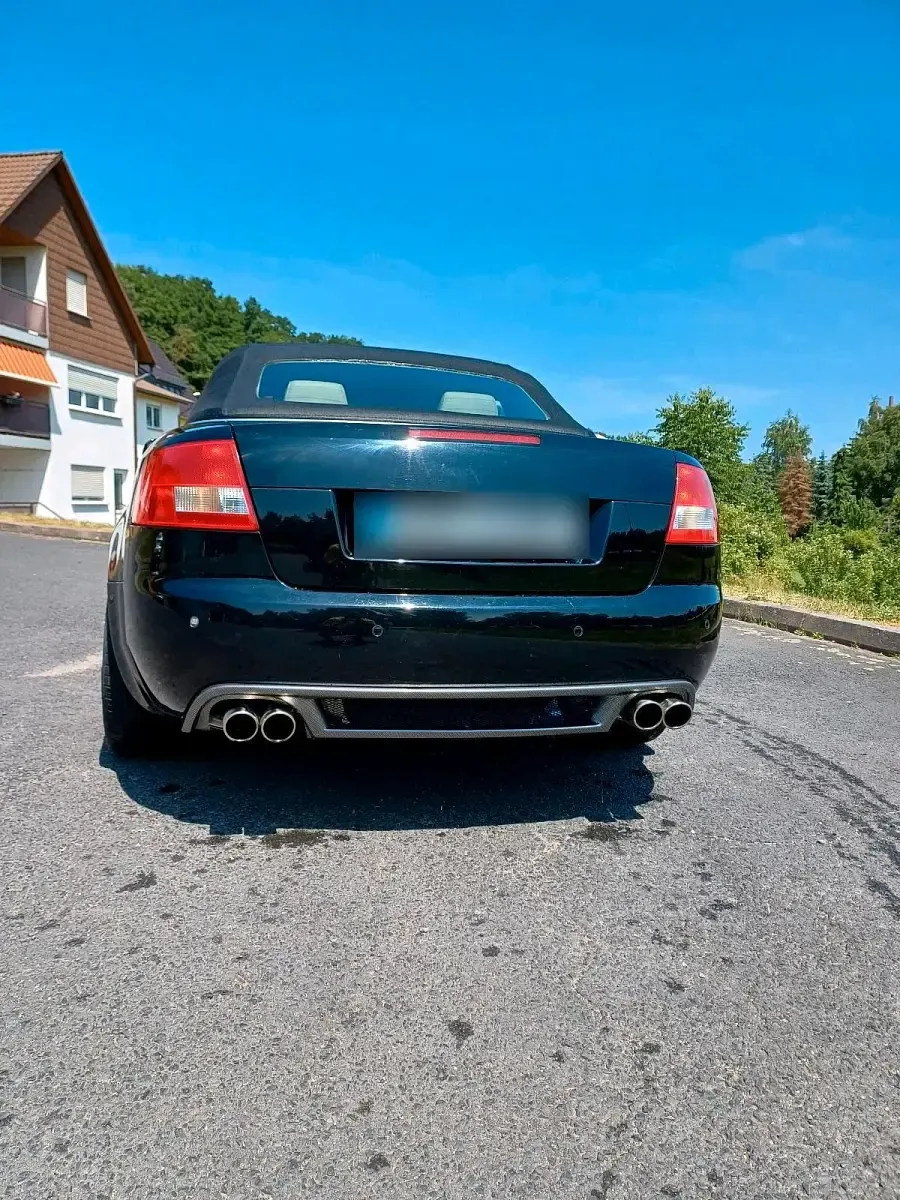 Gebraucht Audi A4 Cabriolet Sport 220 PS (161 kW) 2003 Schwarz Cabrio