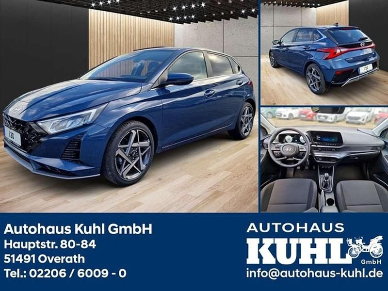 Vibrant blue Gebraucht 2025 Hyundai i20 Sport Limousine | 21.680 € - Bild 1/3