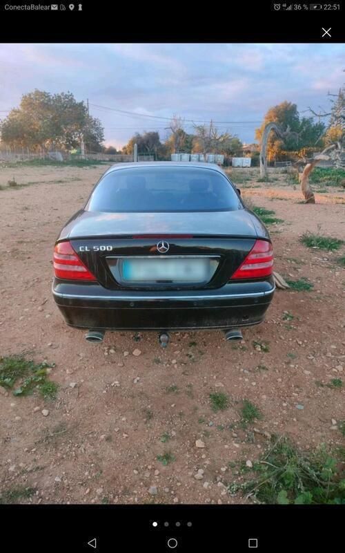 Schwarz Gebraucht 2001 Mercedes CL500 Coupé | 5.900 € - Bild 1/1