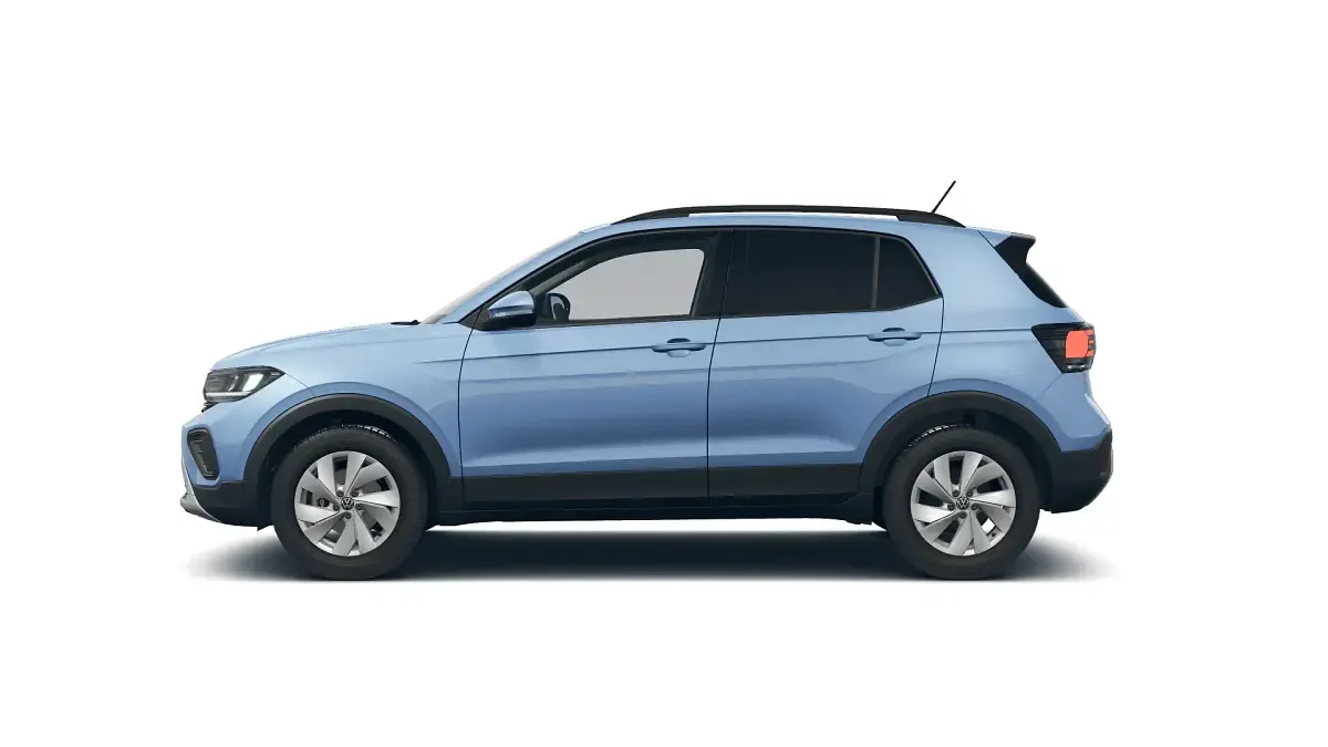 Gebraucht VW T-Cross Life 95 PS (69 kW) 2024 Clear blue (blau) SUV