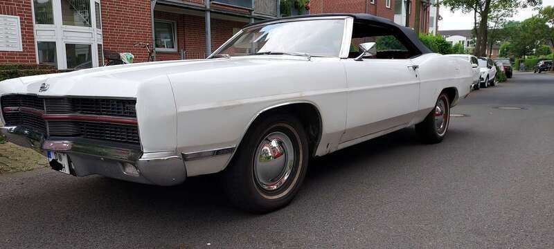 Weiß Gebraucht 1969 Ford Galaxie XL Cabrio | 16.000 € - Bild 1/4