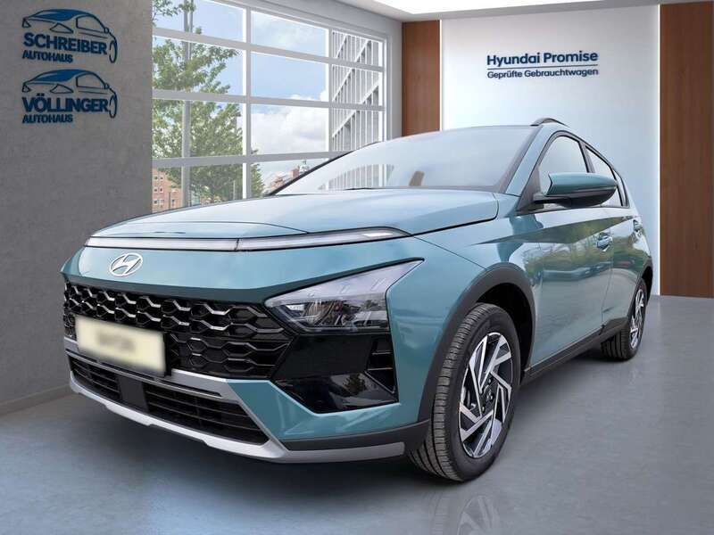 Mangrove green Neu 2024 Hyundai Bayon Trend SUV | 22.890 € (Fairer Preis) - Bild 1/4