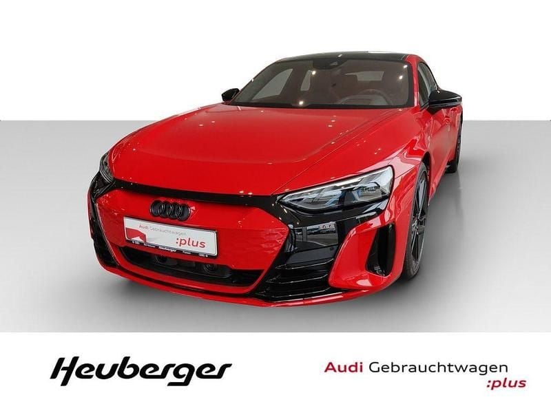 Rot Gebraucht 2025 Audi e-tron GT quattro Exclusive Limousine | 79.990 € - Bild 1/4