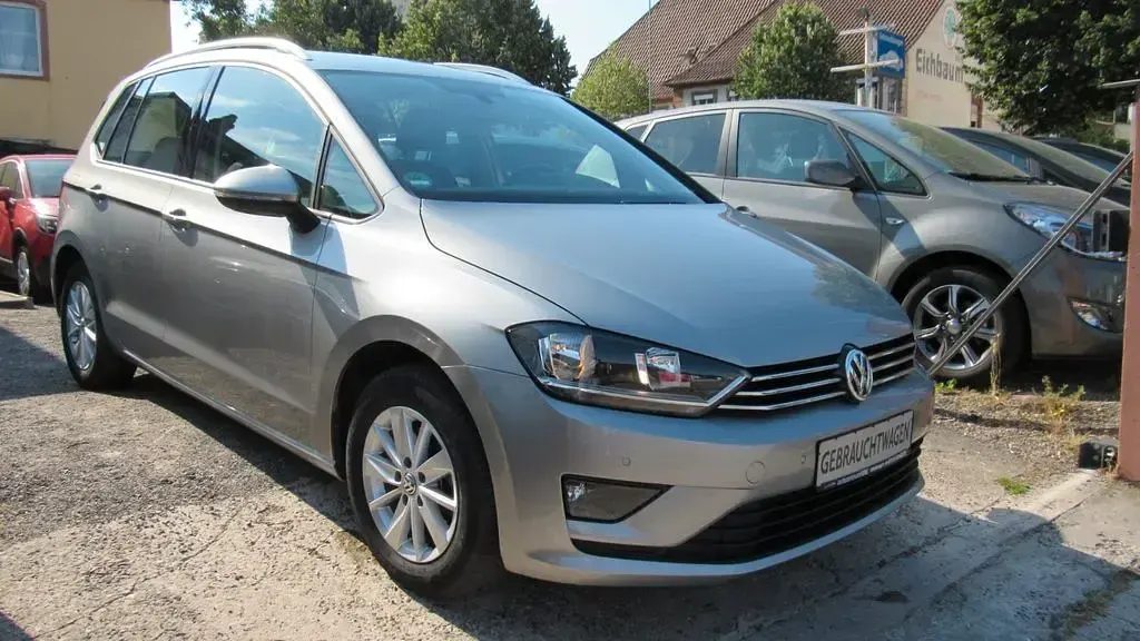 Gebraucht VW Golf Sportsvan Highline 125 PS (91 kW) 2017 Grau Van / Kleinbus
