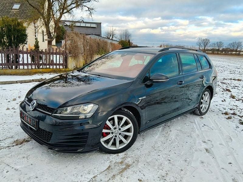 Schwarz Gebraucht 2016 VW Golf VII GTD Kombi | 8.999 € (Superpreis) - Bild 1/4