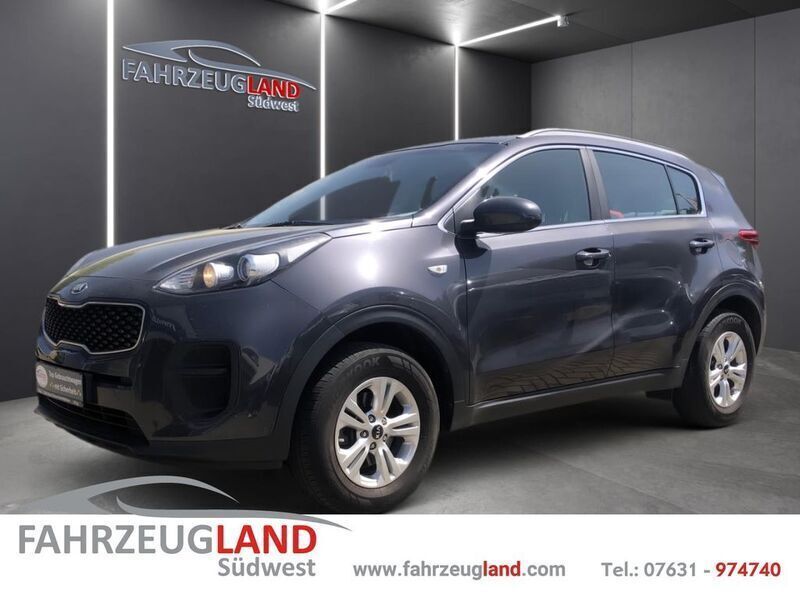 E5b) winchestergrau met. (grau Gebraucht 2016 Kia Sportage SUV | 12.690 € (Fairer Preis) - Bild 1/4