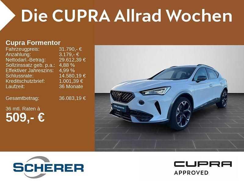 Weiß Gebraucht 2024 Cupra Formentor VZ SUV | 31.790 € (Guter Preis) - Bild 1/4
