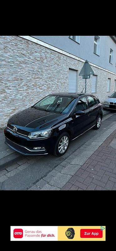 Gebraucht VW Polo LOUNGE 90 PS (66 kW) 2015 Schwarz Kleinwagen