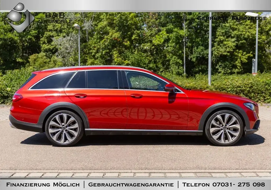 Gebraucht Mercedes E400 340 PS (250 kW) 2020 Rot Limousine