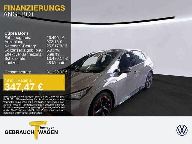 Grau Gebraucht 2023 Cupra Born e-Boost Kleinwagen | 26.490 € (Superpreis) - Bild 1/4