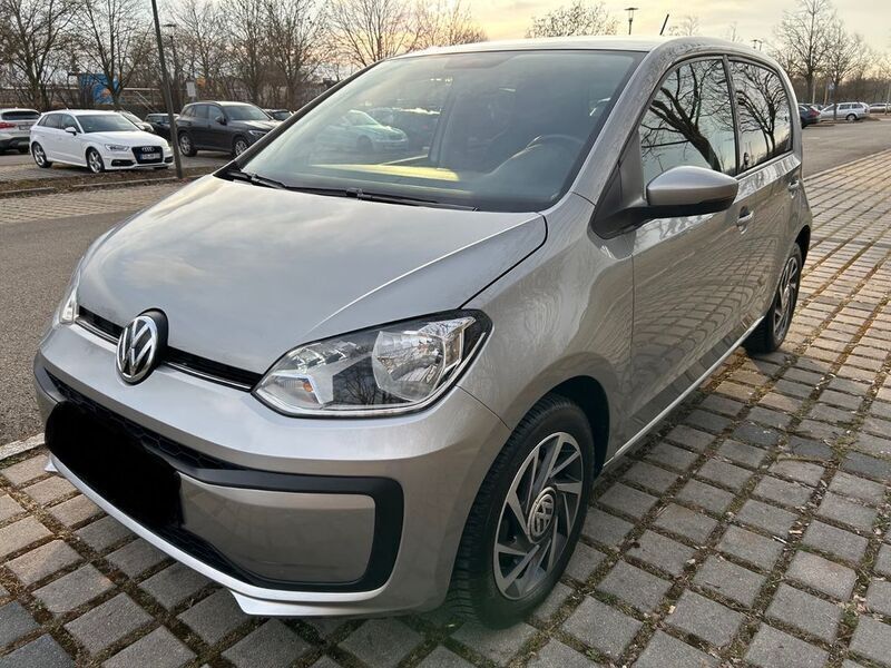 Grau Gebraucht 2018 VW up! Sound Kleinwagen | 8.995 € (Guter Preis) - Bild 1/4