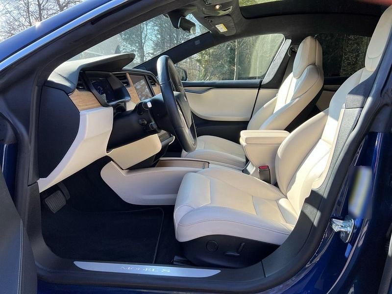 Gebraucht Tesla Model S 386 kW (525 PS) 2019 Blau Kleinwagen