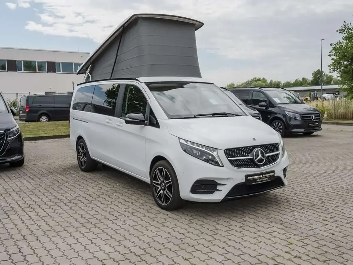 Gebraucht Mercedes V250 Marco Polo 190 PS (139 kW) 2024 Bergkristallweiß metallic Van / Kleinbus