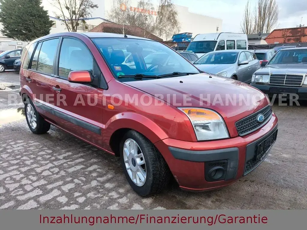 Occasion Ford Fusion Style 101 ch (74 kW) 2008 Rouge Citadine