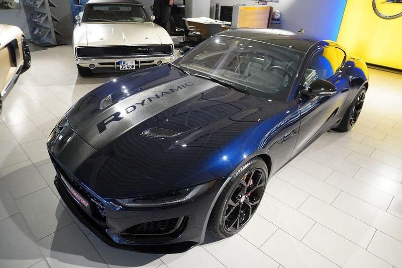 Gebraucht Jaguar F-Type R-Dynamic 300 PS (220 kW) 2021 Blau Coupé