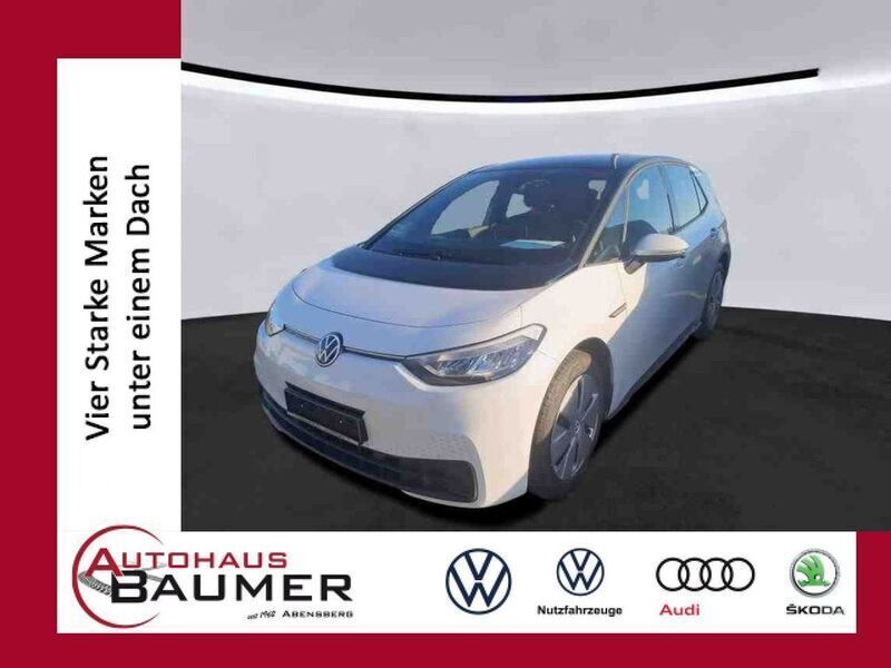 Weiß Gebraucht 2022 VW ID.3 Pro Performance Kleinwagen | 22.950 € (Guter Preis) - Bild 1/3